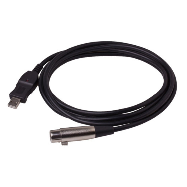 3m Microphone Connection Computer Cable USB To XLR