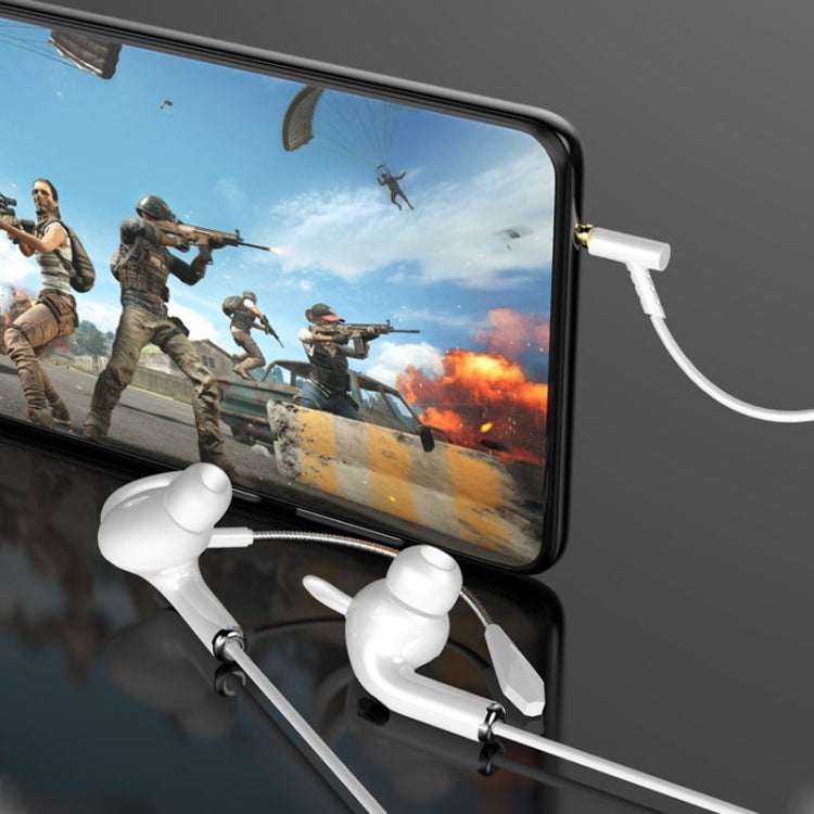 3.5mm Interface Mobile Phone Wire Control Headphones