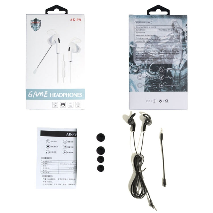 3.5mm Interface Mobile Phone Wire Control Headphones