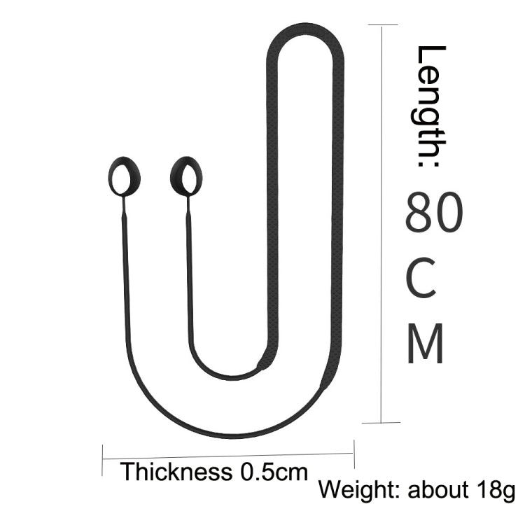 2 PCS Bluetooth Earphone Silicone Anti-Lost Cord For Samsung Glaxy Buds 2