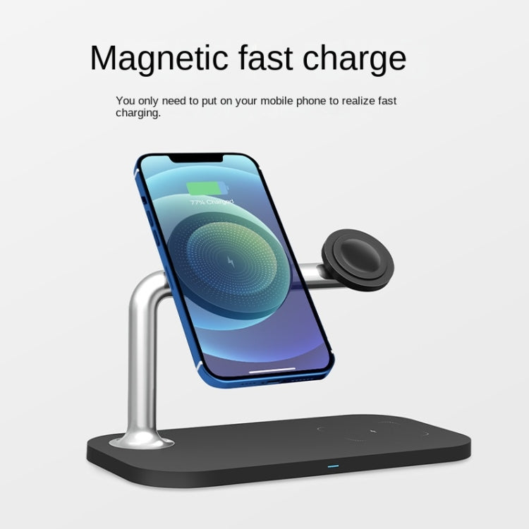 3 In 1 Magnetic Wireless Charger For iPhone12/13/14/15/16&iWatch&AirPods