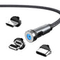 CC56 Dust Plug Rotating Magnetic Wire, Cbale Length: 1m, Style:, 1m Android Head, 1m Type-C / USB-C Head, 1m 8Pin Head, 1m Line+Three Heads, 1m Line, 1m Micro USB, 1m Type-C / USB-C, 1m + 8Pin + Type-C/USB-C + Micro USB