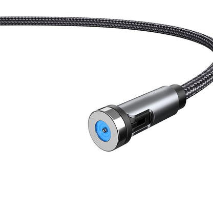 CC56 Dust Plug Rotating Magnetic Wire, Cbale Length: 1m, Style:, 1m Android Head, 1m Type-C / USB-C Head, 1m 8Pin Head, 1m Line+Three Heads, 1m Line, 1m Micro USB, 1m Type-C / USB-C, 1m + 8Pin + Type-C/USB-C + Micro USB