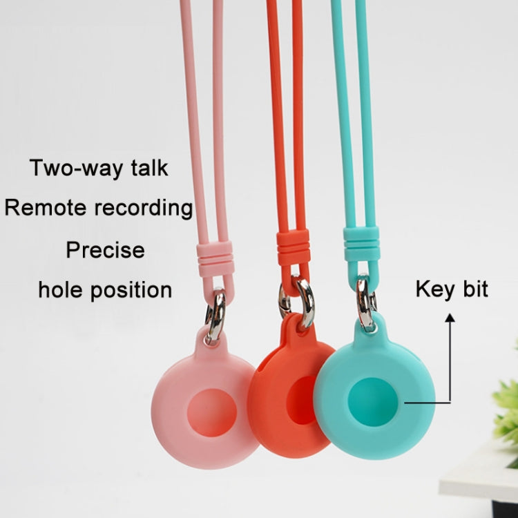 For AirTag Locator Storage Silicone Cover With Hand Strap
