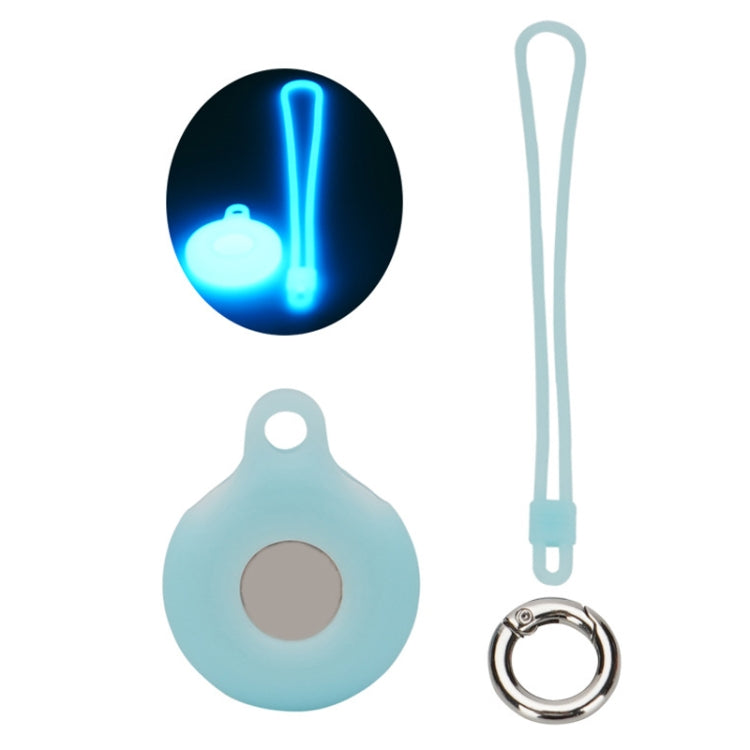 For AirTag Locator Storage Silicone Cover With Hand Strap