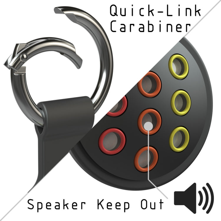 2 PCS  Contrast Color Perforated Silicone Case for AirTag Tracker