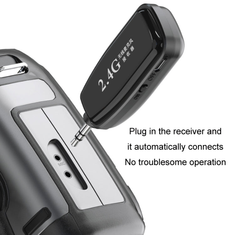 2.4G Bluetooth Wireless Lavalier Noise Canceling Live Microphone