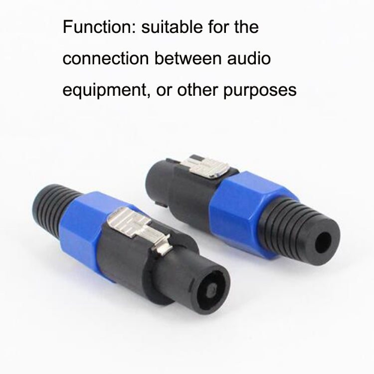 Male To Male Four Core Ohm Cable Audio Cable Ring Stage Speaker Cable