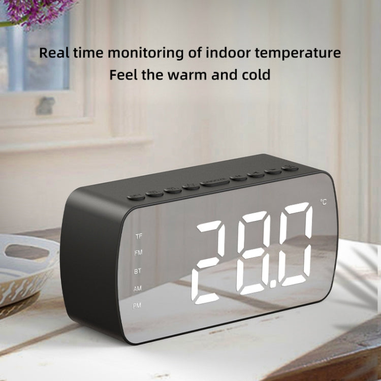 Outdoor Portable Card Bluetooth Speaker Small Clock Radio