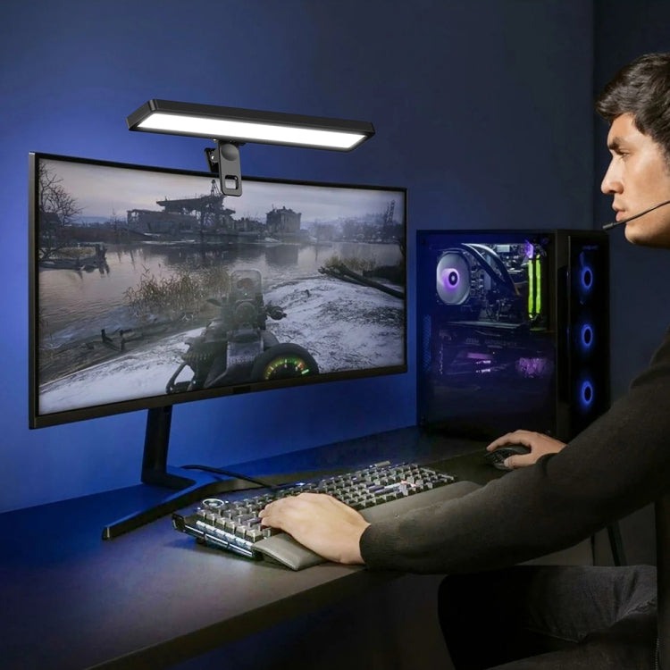 APEXEL APL-FL06 Portable Square Strip Live Video Conferencing Fill Light