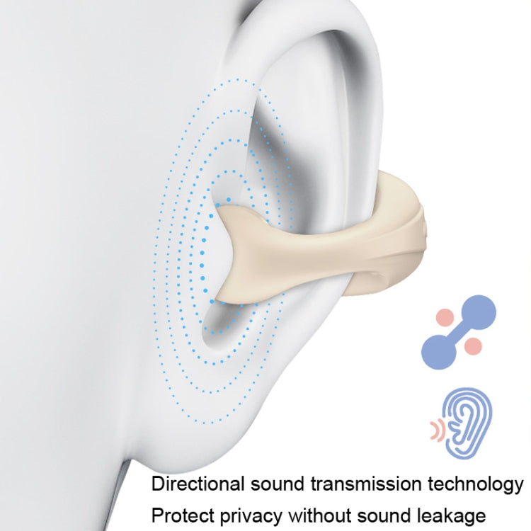 Single Ear Bone Conduction Bluetooth Earphone In-Ear Wearable Running Sports Mini