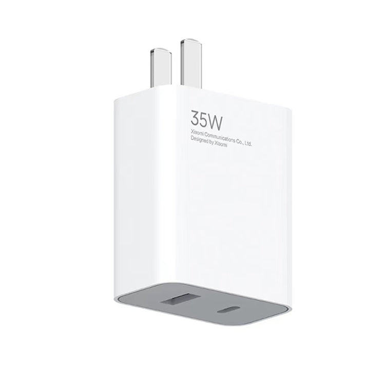 Original Xiaomi 35W USB-C+USB-A Fast Charge Portable Dual Port Charger(1C+1A), US Plug