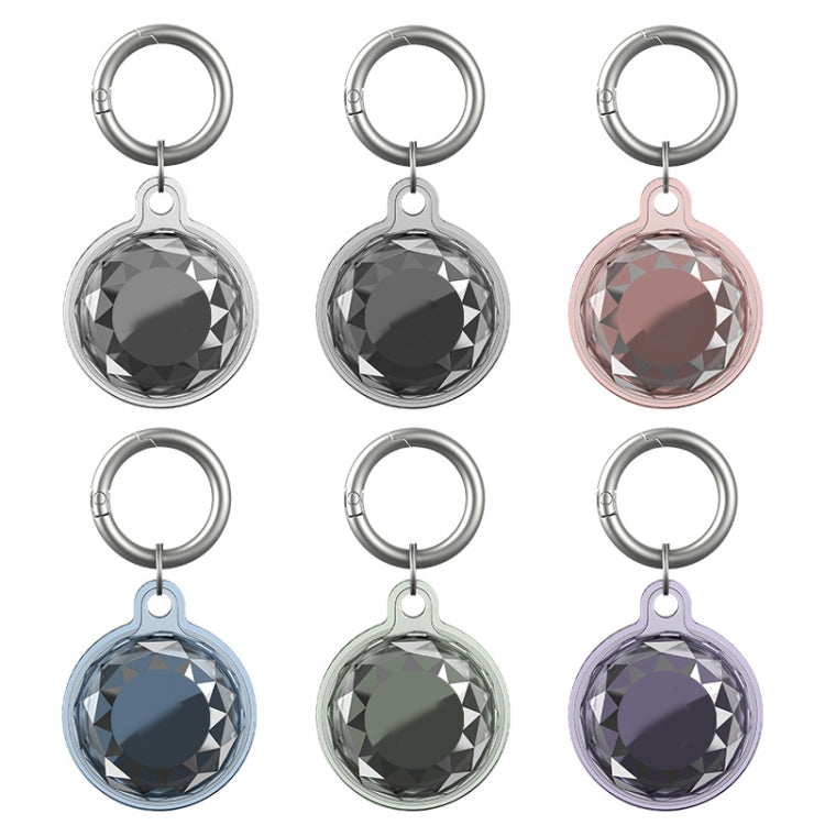 For AirTag Locator Protective Case Keychain TPU All Inclusive Waterproof Cover