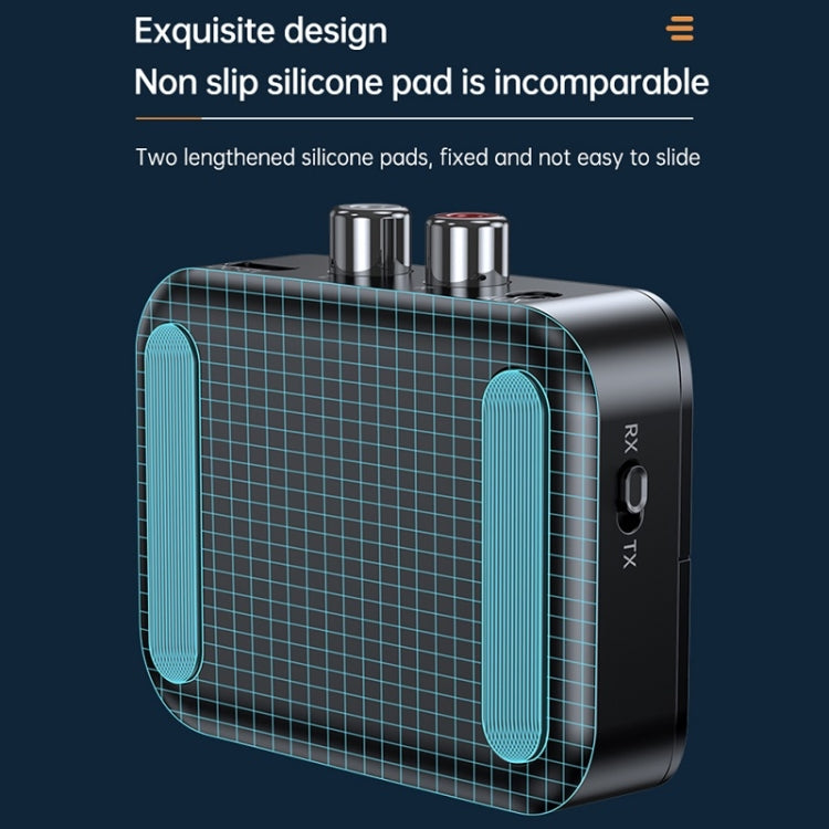 Digital Display Bluetooth 5.3 Audio Receiver Transmitter Support USB /TF Card MP3 Player