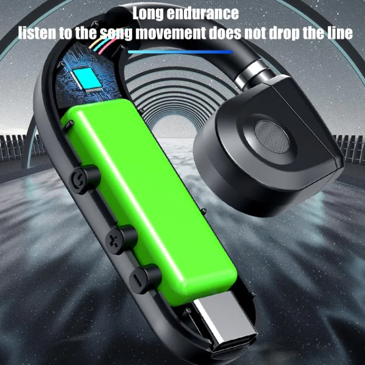 T50 Bluetooth 5.3 Wireless Headphone Single Ear Digital Display Stereo Earbuds