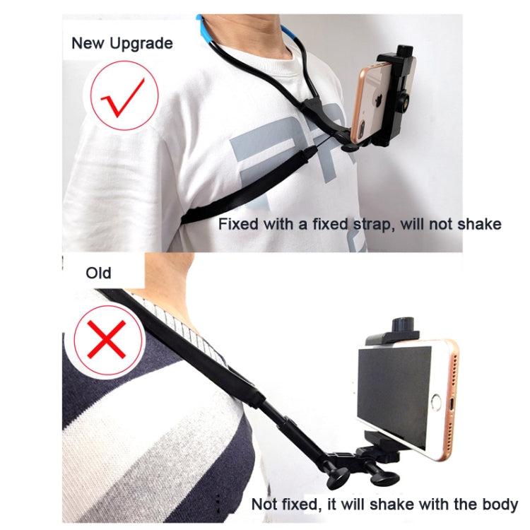TUYU Camera Neck Holder Mobile Phone Chest Strap Mount  For Video Shooting//POV