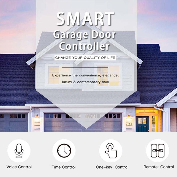Tuya APP Remote Control WIFI Smart Garage Door Controller