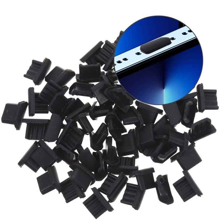 Micro USB Universal Cell Phone Dust Plug Power Silicone Charging Port Plug