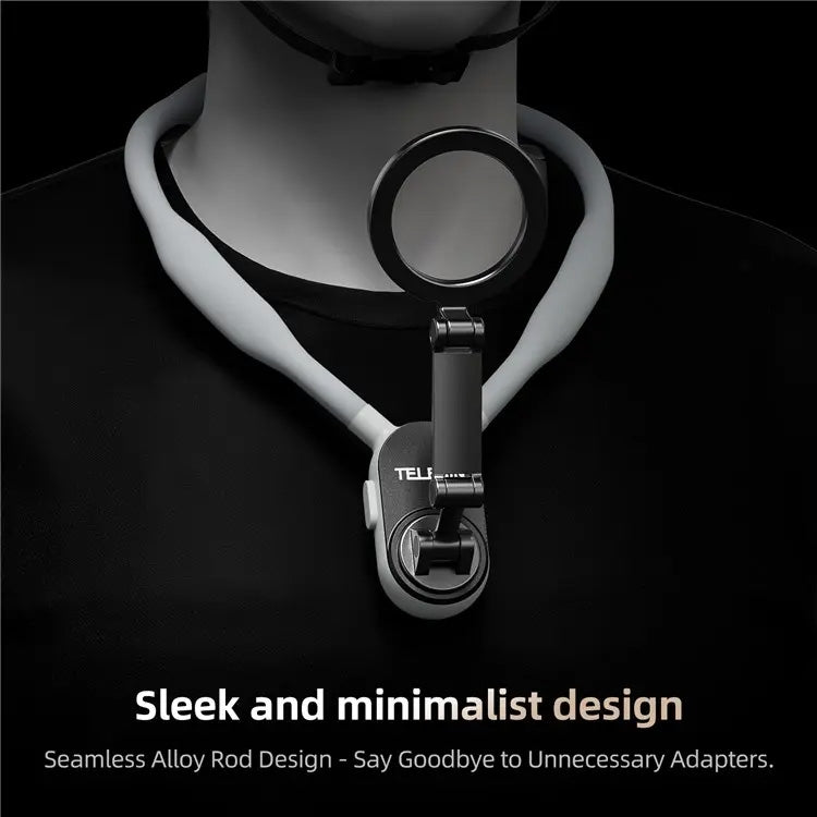 TELESIN Silicone Neck Mount Magnetic Selfie Stick Phone Neck Holder