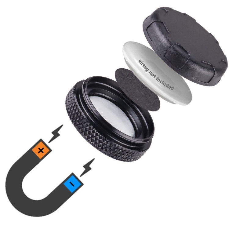 For AirTag Tracker Magnetic Protective Cover Anti-lost Hidden Shell Case