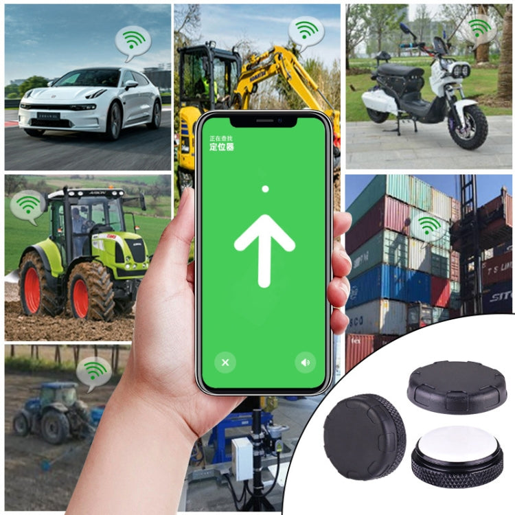 For AirTag Tracker Magnetic Protective Cover Anti-lost Hidden Shell Case