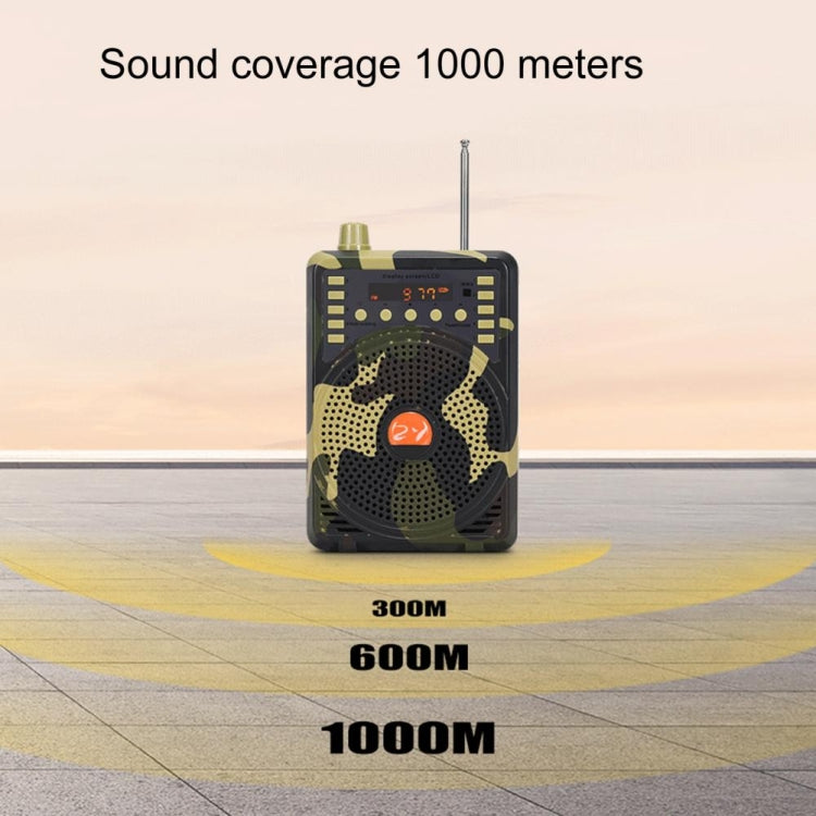 48W Wireless Bluetooth Voice Amplifier with Remote Control Supports USB/TF Card Playback