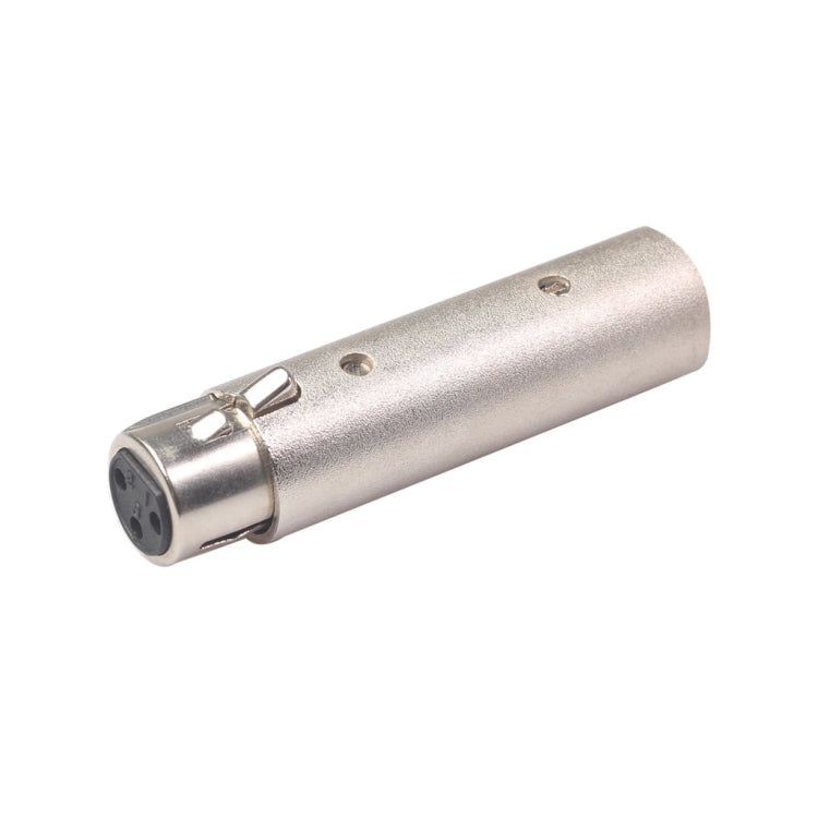 Zinc Alloy Shell Large 3Pin Female XLR to 5Pin XLR Male DMX Signal Lamp XLR Adapter