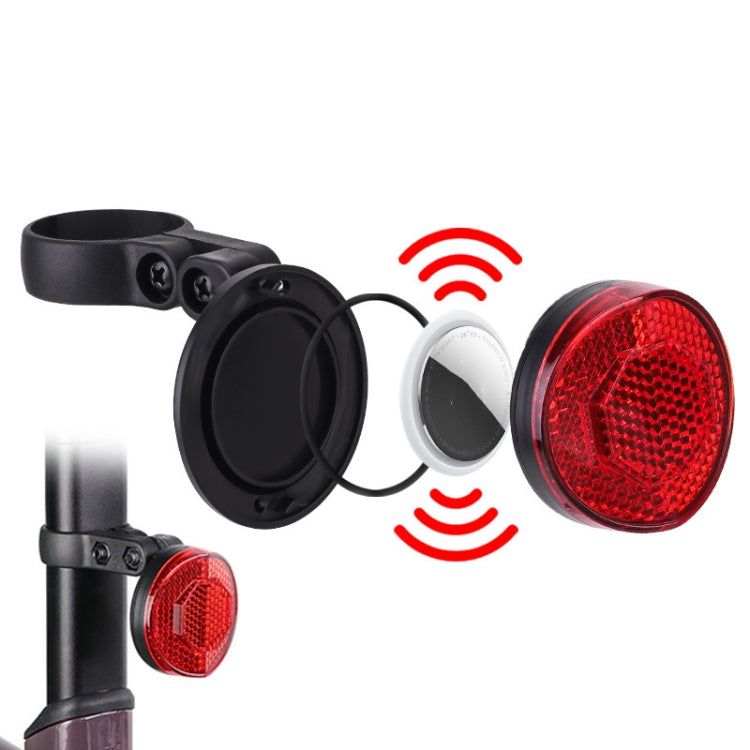 For Airtag Hidden Reflective Tail Light Bicycle Mount