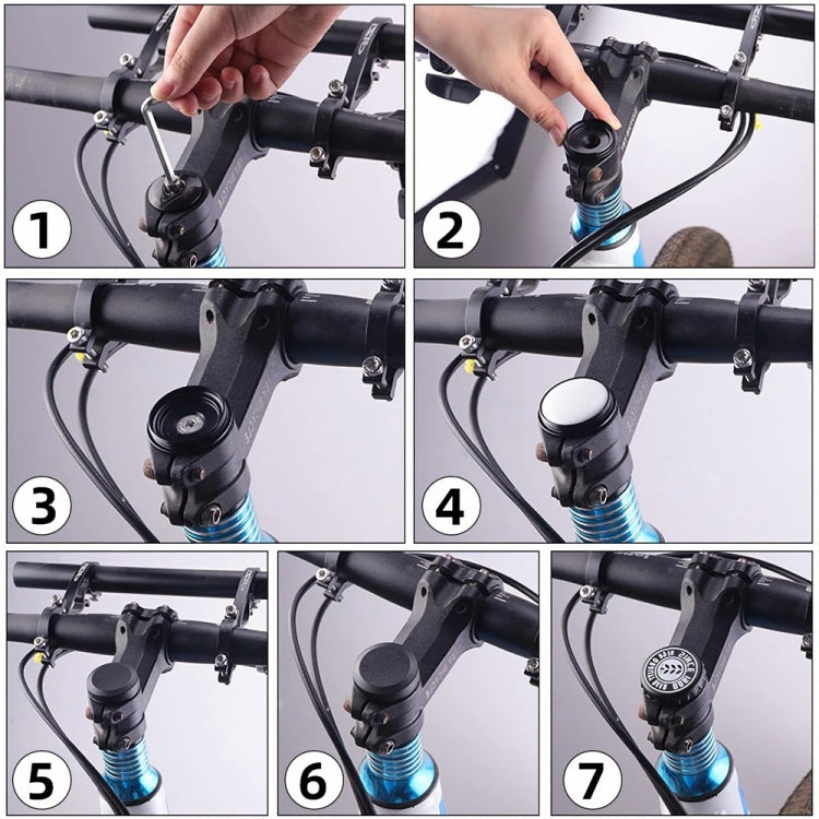 For AirTag Tracker Case Bicycle Hidden Headset Mount Anti-Theft Bike Locator Bracket Holder