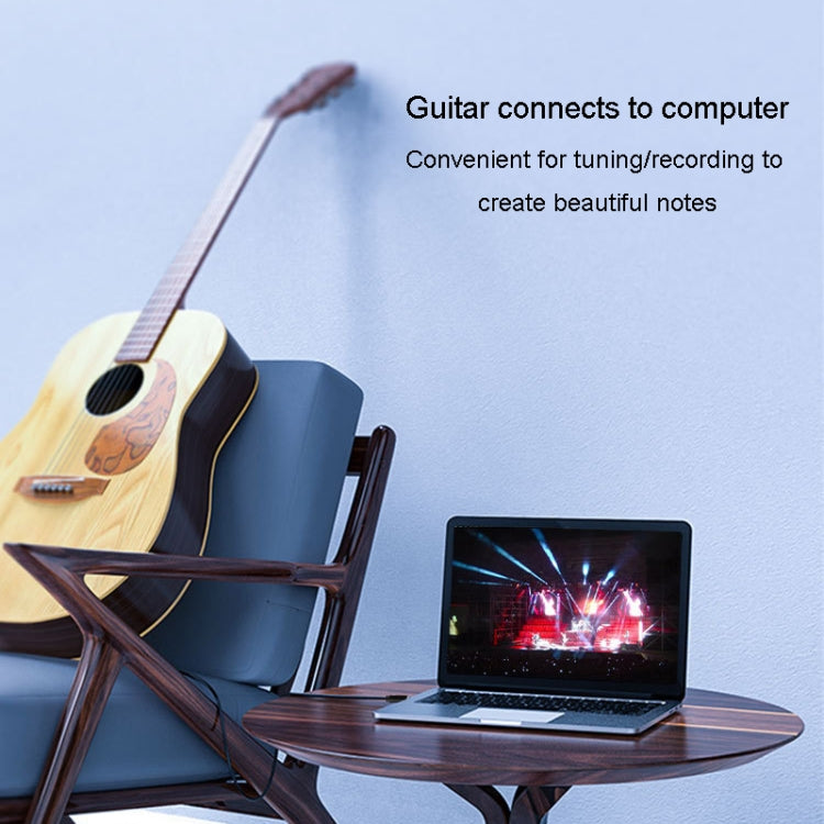 JINGHUA 3.5mm To 6.5mm Audio Cable Amplifier Guitar 6.35mm Cable