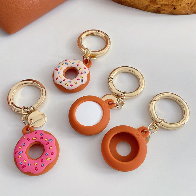 For Airtag Donut Shape Tracker Case Positioner Silicone Sleeve