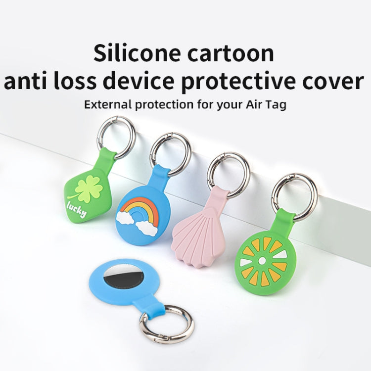 For Airtag Cartoon Tracker Silicone Case Anti-lost Device Protective Cover