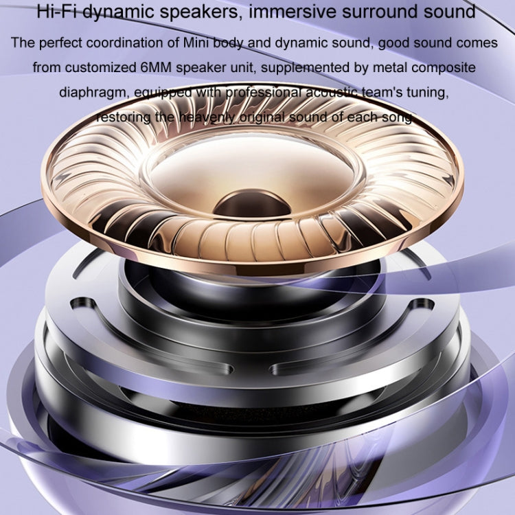 Q26 Bluetooth 5.3 Sleep Mini Wireless Bluetooth Earphone Invisible Comfortable Noise Canceling Earphones