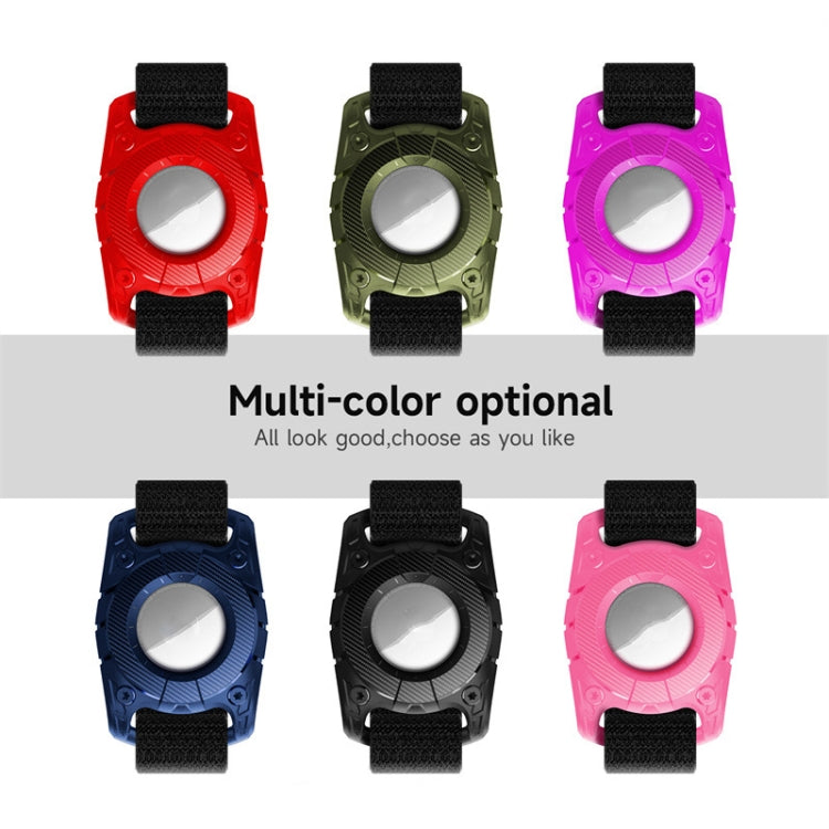 For Airtag Watch Band IP67 Grade Waterproof Case With Paste Bracelet