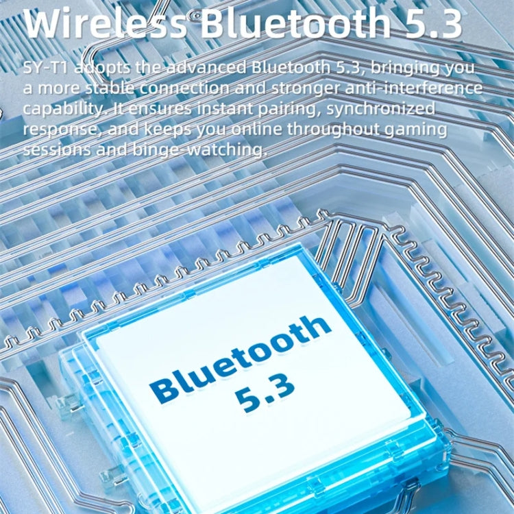 SOYTO SY-T1 Wireless Headset Bluetooth Gaming Headset With Plug Play Microphone