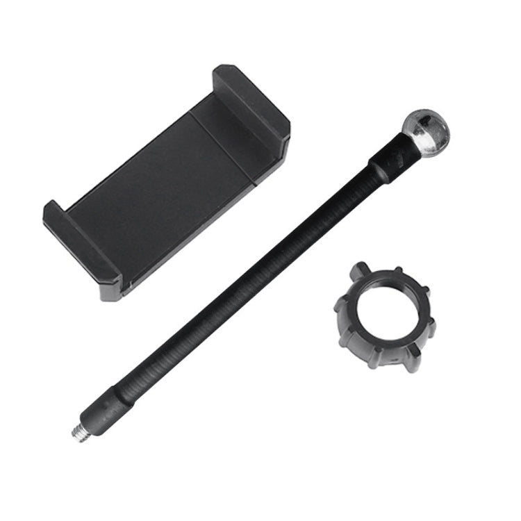 Live Beauty Ring Light Phone Clip 360 Rotating Heads Hose Clamp Stand