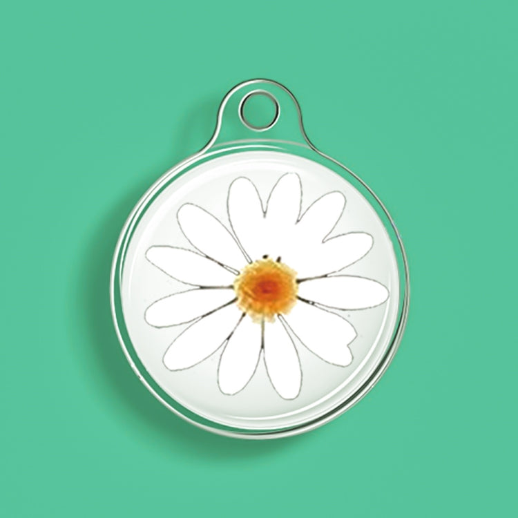 For Airtag Transparent TPU Painted Pattern Tracker Anti-fall Protective Case