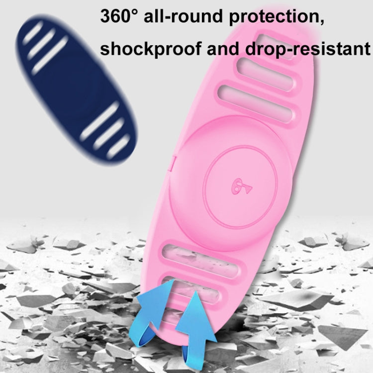 For Airtag Binaural Cover Waterproof Tracker Case Pet Collar Locator Silicone Cover