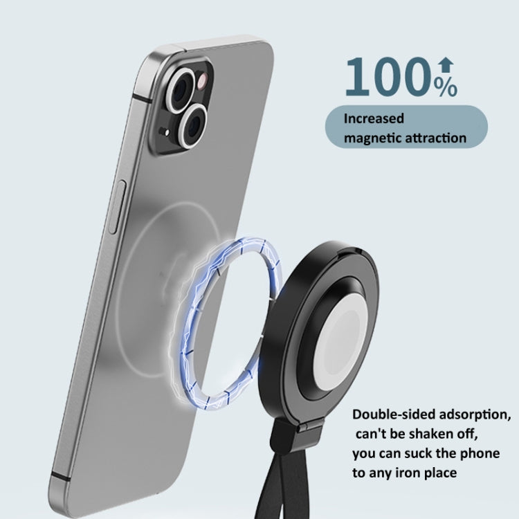 3 In 1 Magnetic Wireless Charger Mobile Phone Ring Holder