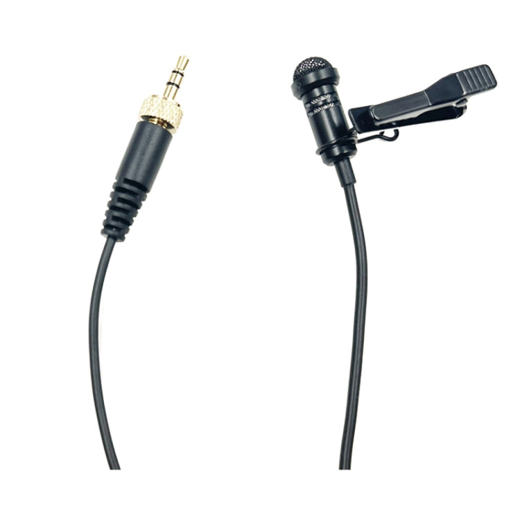 3.5mm Straight Internal Thread Plug Wireless Transmitting Lavalier Microphone
