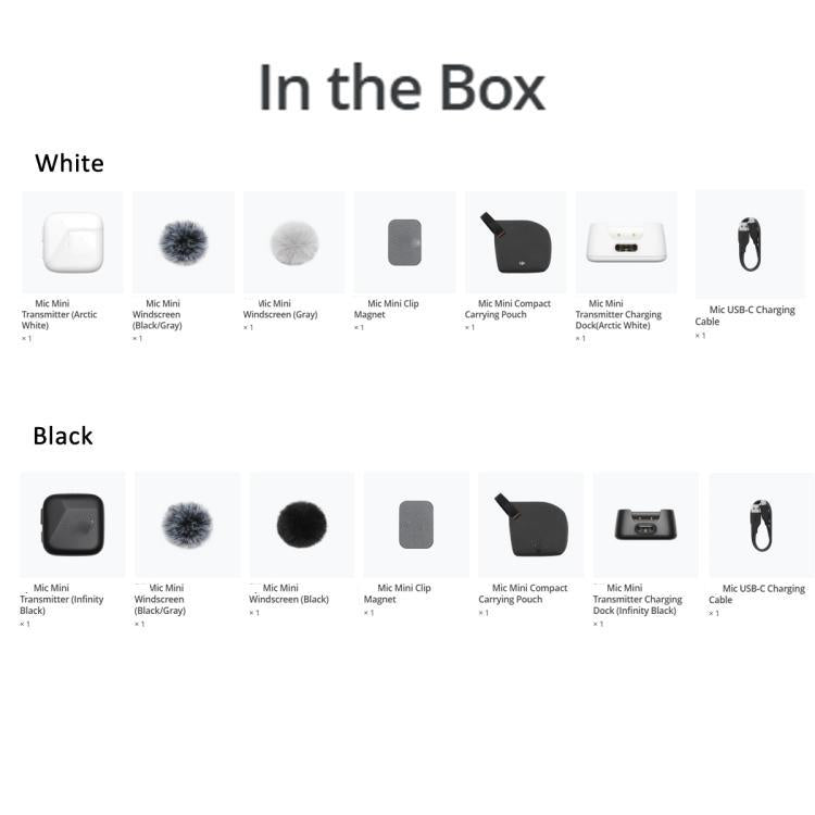 Original Transmitter For DJI Mic Mini