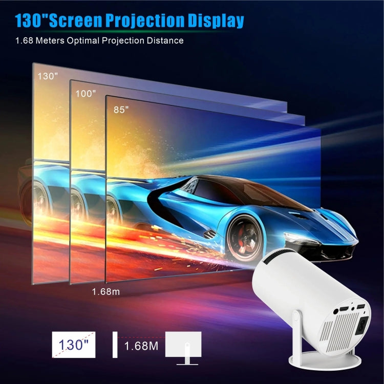 HY300 PRO Smart Projector Android 11.0 System 160 Lumen Portable Projector