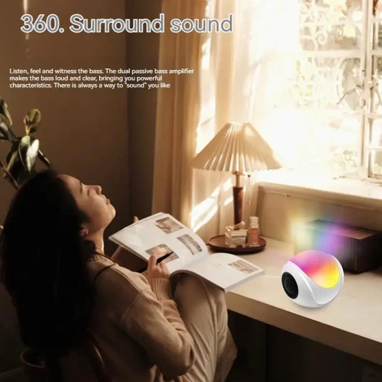 SY-688 TWS RGB Colorful Light Mini Card Bluetooth Speaker