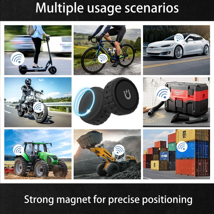 For Airtag PC High-Strength Magnetic Suction Waterproof Protective Cover