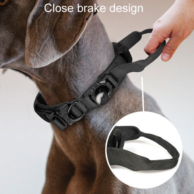 For AirTag Locator Nylon Adjustable Anti-Breakaway Collar