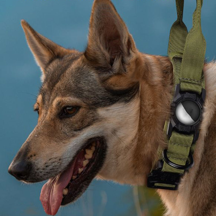 For AirTag Locator Nylon Adjustable Anti-Breakaway Collar