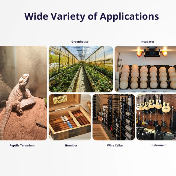 SONOFF SNZB-02D 2.5 inch LCD Smart Sensor Real-Time Monitoring Linkage