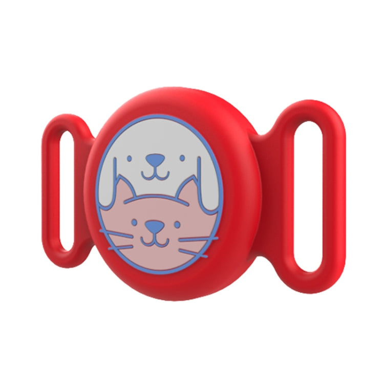 For AirTag Pet Collar Locator Silicone Life Waterproof Protective Case