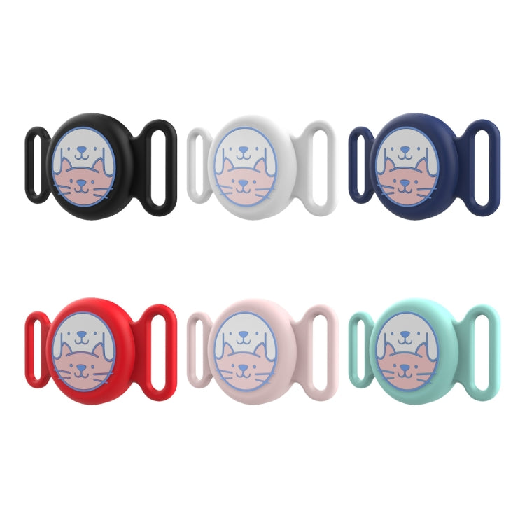 For AirTag Pet Collar Locator Silicone Life Waterproof Protective Case