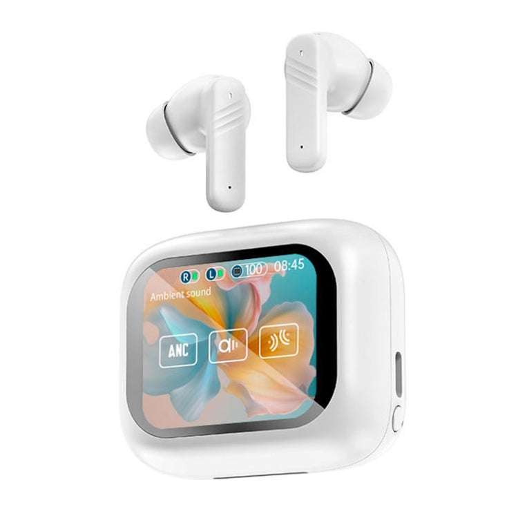 LX-10 Full-Color Touch Screen ANC+ENC Dual Noise Reduction In-Ear Wireless Bluetooth Earphone